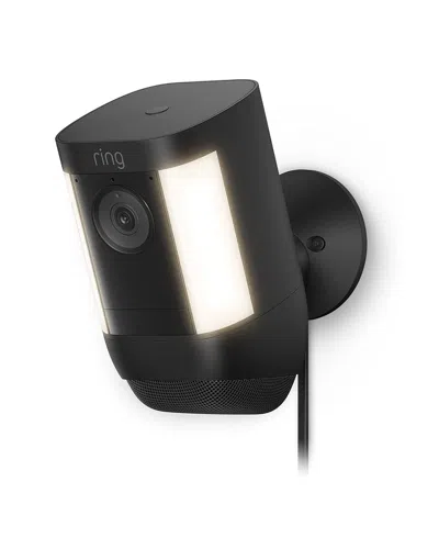 Ring Spotlight Cam Pro Plug In In Black
