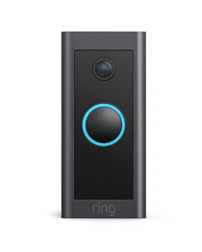 Ring Wi-fi Video Doorbell In Black