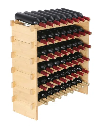 Vevor 48-bottle Stackable Wine Rack