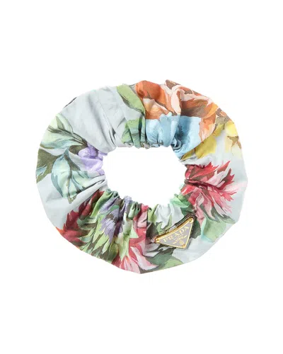 Prada Scrunchie In Green