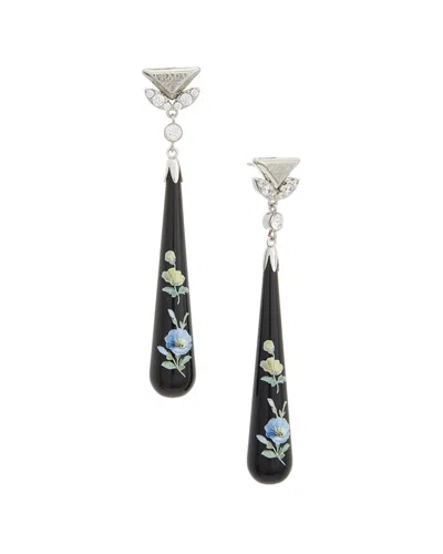 Prada Earrings In Black