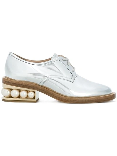 Shop Nicholas Kirkwood 35mm Casati Pearl Derby Shoes