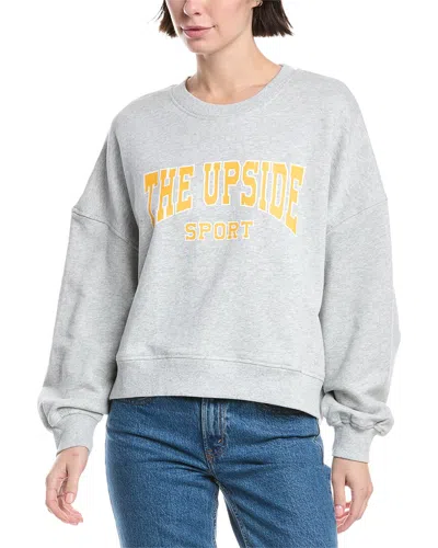 The Upside Harbor Paloma Sweatshirt In Gray
