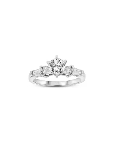 Levaron Platinum 1.00 Ct. Tw. Diamond Ring In Silver