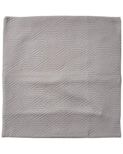 Frette Cotton Geometrics Decorative Cushion