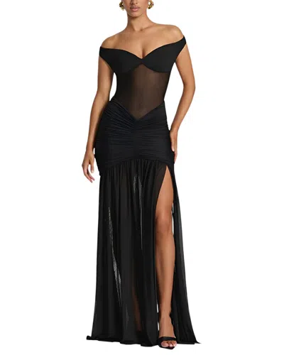 Monique Lagarde Maxi Dress In Black