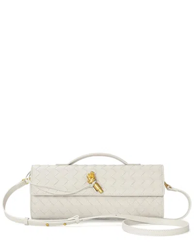 Tiffany & Fred Paris Woven Leather Clutch