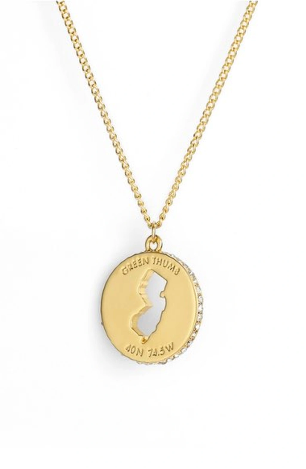 Kate Spade Women's New York 'state Of Mind' Pendant Necklace In