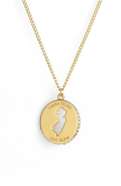 Kate Spade Women's New York 'state Of Mind' Pendant Necklace In
