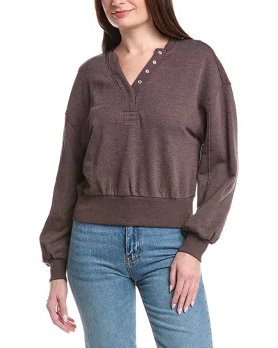 Grey State Sweatshirt In Brown