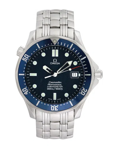 Omega Men's Seamaster Watch In White