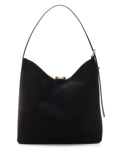 Apc A.p.c. Vera Zipped Shoulder Bag In Black