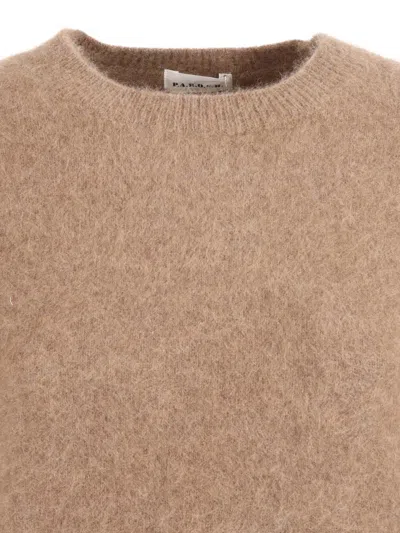 P.a.r.o.s.h Long Sleeves Knitwear In Brown