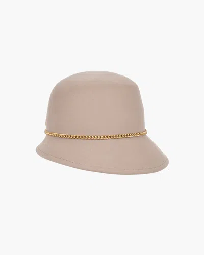 Eric Javits Chain Cloche In Brown