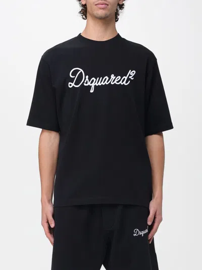 Dsquared2 Jersey T-shirt With Logo In Multi