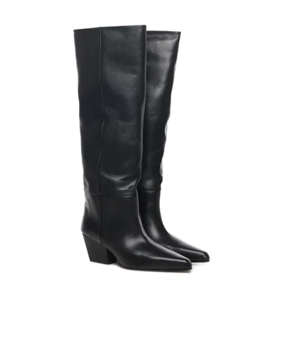 Paris Texas Jane Boots In Black