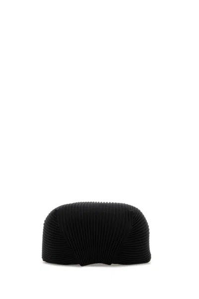 Issey Miyake Homme Plissé  Pleats Cap In Black