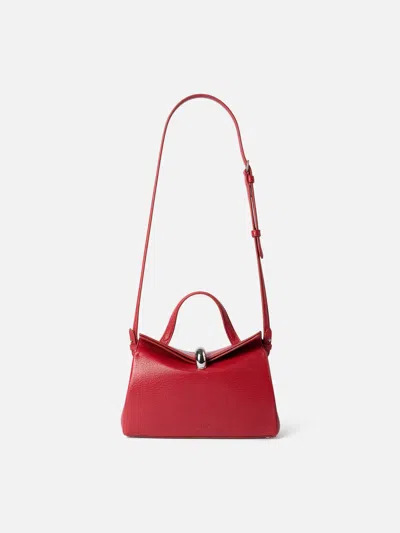 Jacquemus Single-handle Shoulder Bag In Red