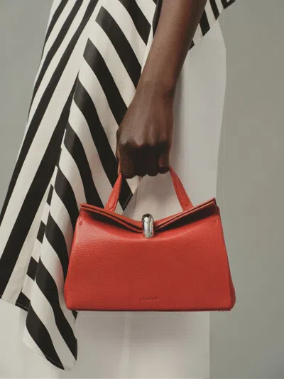 Jacquemus Single-handle Shoulder Bag In Red