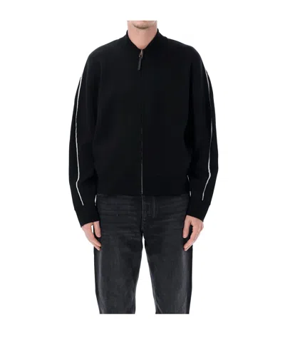 Givenchy Couture Seam Zipped Cardigan Clothing In Black