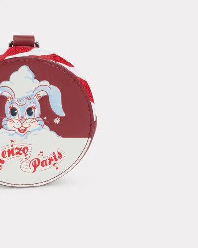 Kenzo Rabbit Zip Wallet In Red