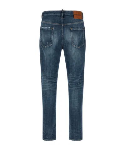 Dsquared2 Stonewashed-effect Straight Jeans In Multi