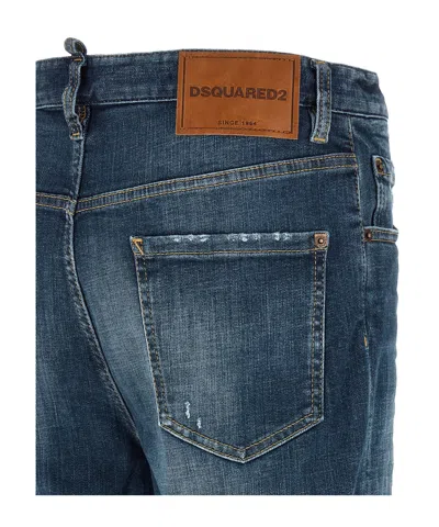 Dsquared2 Stonewashed-effect Straight Jeans In Multi