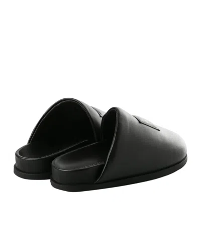 Givenchy Round-toe Mules In Black