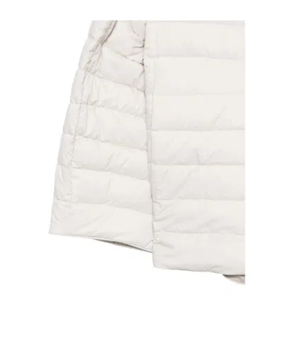 Moorer Reversible Puffer Jacket In White