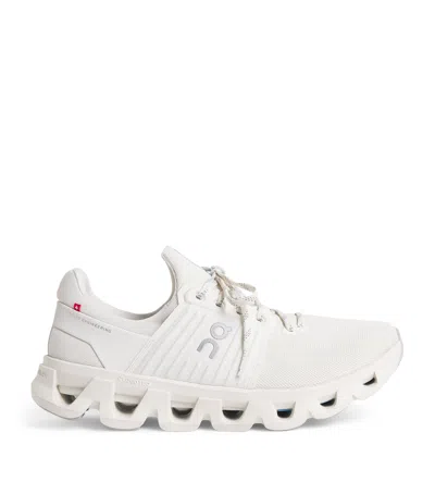 On Running White Cloudswift 4 Ad Textile Sneakers In White