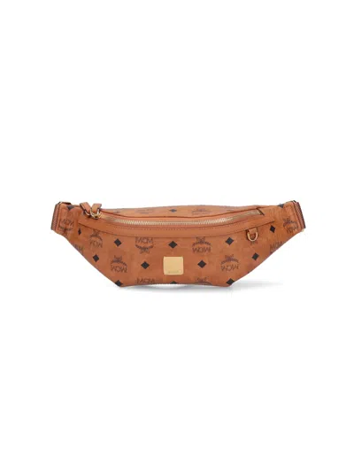 Mcm Medium Fursten Belt Bag In Brown