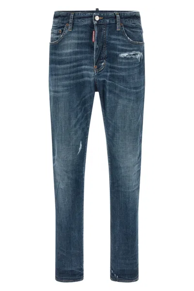 Dsquared2 Stonewashed-effect Straight Jeans In Multi