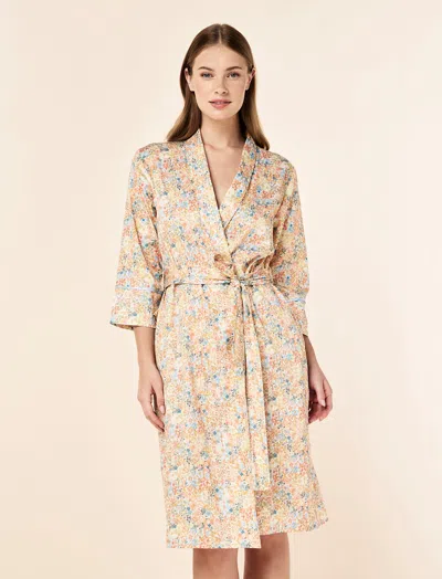 Papinelle Carly Floral Maxi Robe In Multi