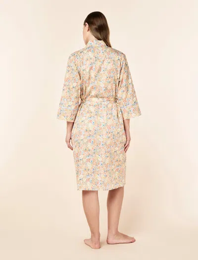 Papinelle Carly Floral Maxi Robe In Multi