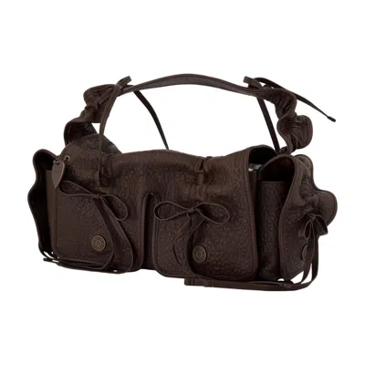 Acne Studios Multipocket Shoulder Bag In Black