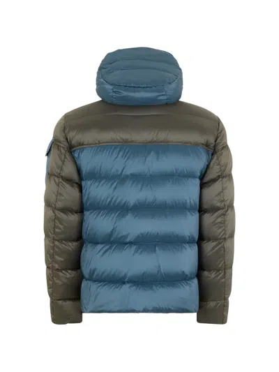 Moorer Devon Hooded Padded Jacket In Multi