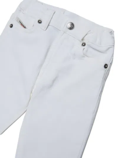Diesel D-jools-b Jjj Jeans In White