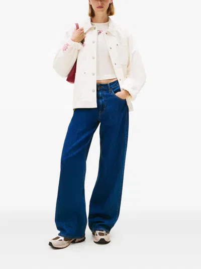 Tommy Jeans Logo Patch Jeans In Blue