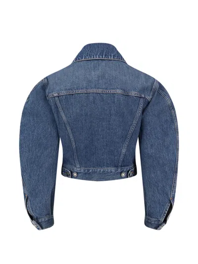 Givenchy Jean Paul Gaultier Multicolor The Yellow Butterfly Polyamide Cardigan In Blue