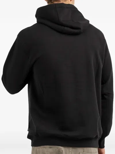 Vans Graphlogo-printc Hoodie In Black