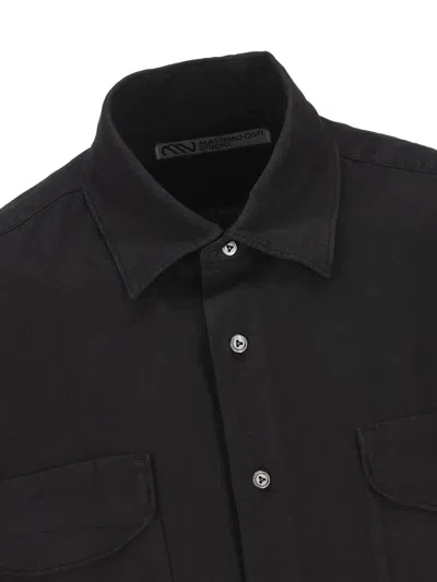 Massimo Osti Studio Patch-pocket Shirt In Black