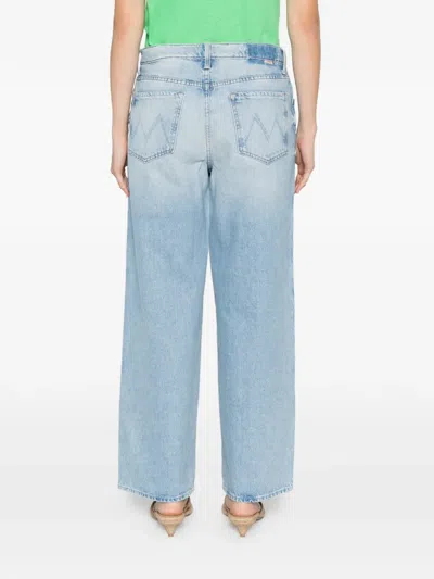 Mother Five-pocket Belt-loop Jeans In Blue