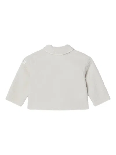 Teddy & Minou Patch Pocket Jacket In Gray