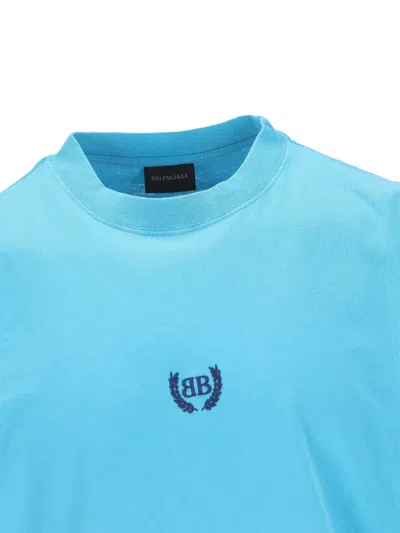 Balenciaga Logo T-shirt With Classic Graphic Design In Multi