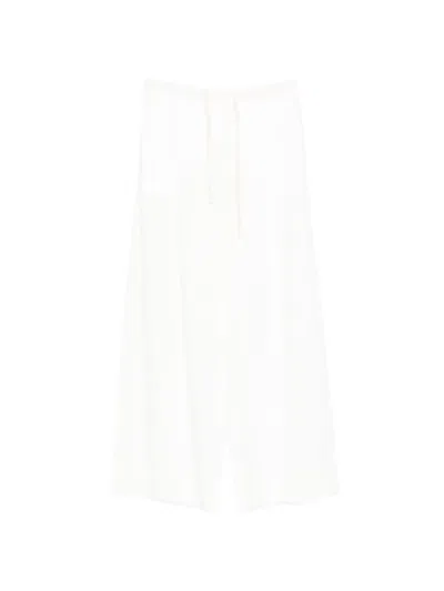 Soeur Hugues Drawstring Trousers In White