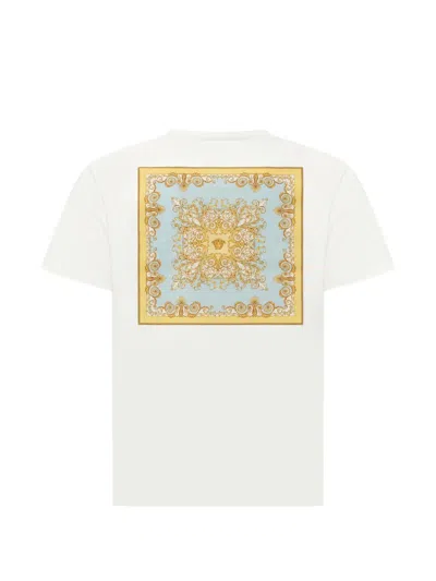 Versace Logo-print T-shirt In White