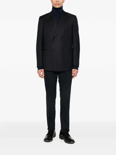 Slowear Belt-loop Trousers In Black