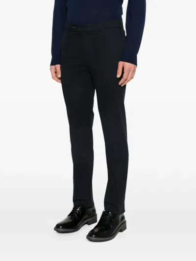 Slowear Belt-loop Trousers In Black