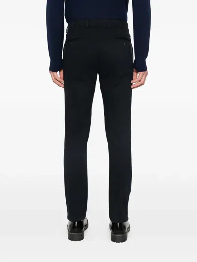 Slowear Belt-loop Trousers In Black