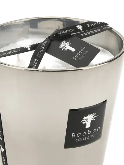 Baobab Les Exclusives Platinum Max 16 Scented Candle In Gray